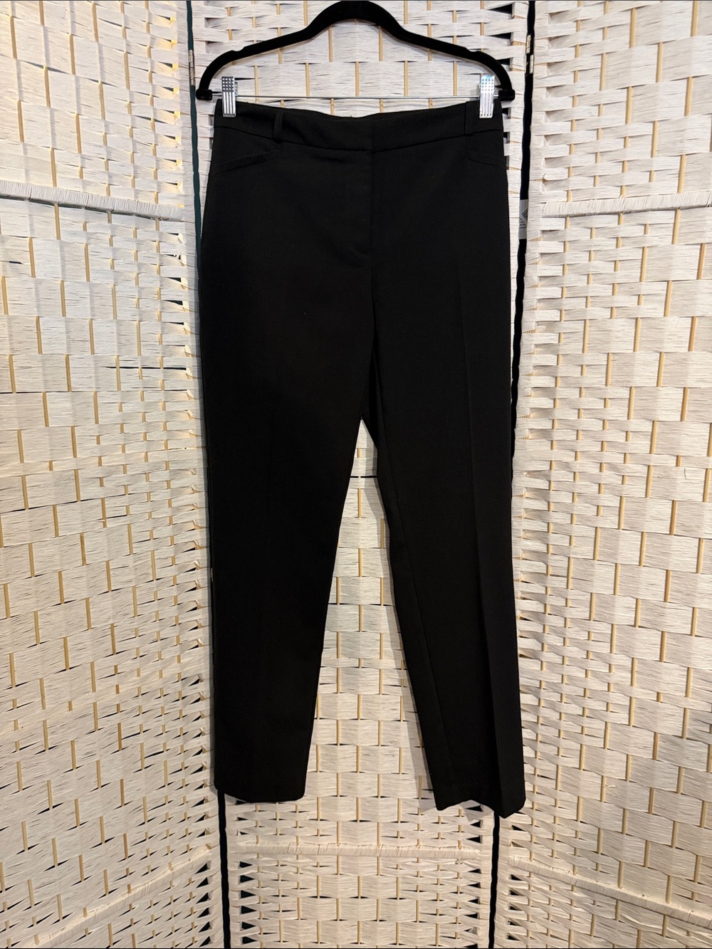 Reitmans Black Slim Dress Trousers